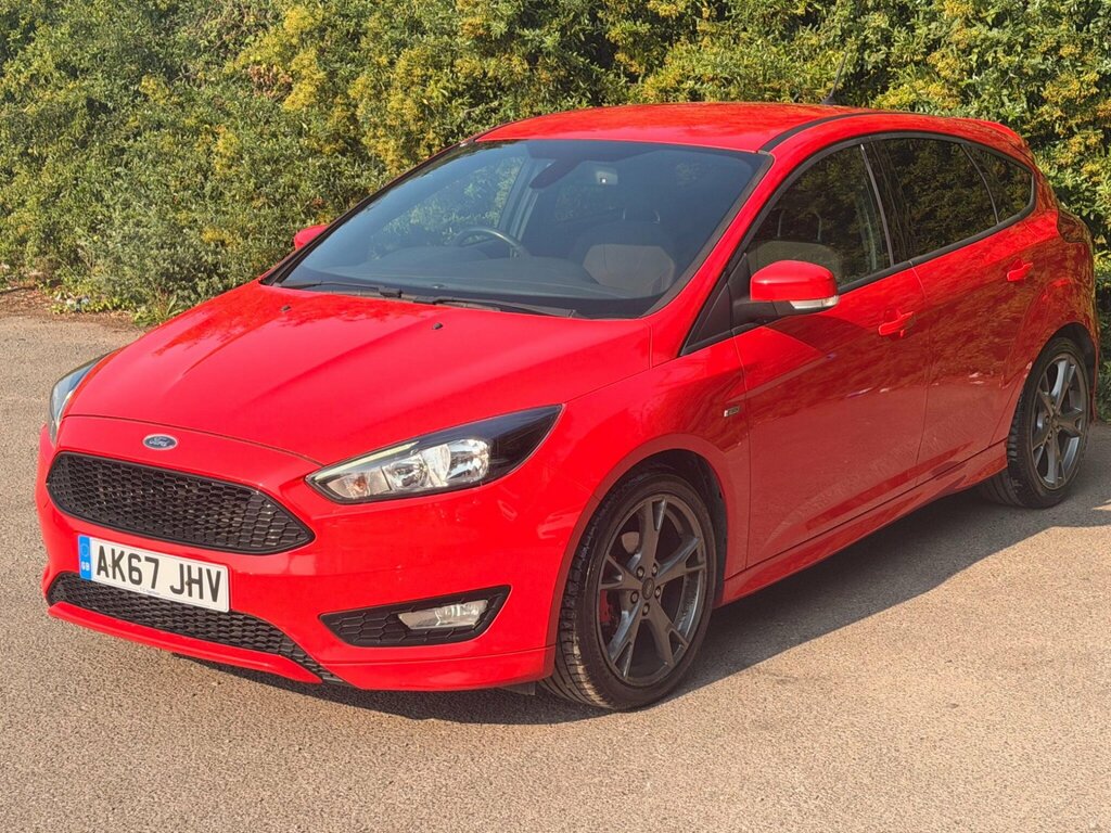 Ford Focus 1.0T Ecoboost St-line X Euro 6 Ss AK67JHV Red #3