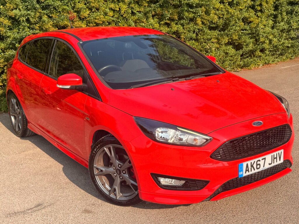 Ford Focus 1.0T Ecoboost St-line X Euro 6 Ss AK67JHV Red #4