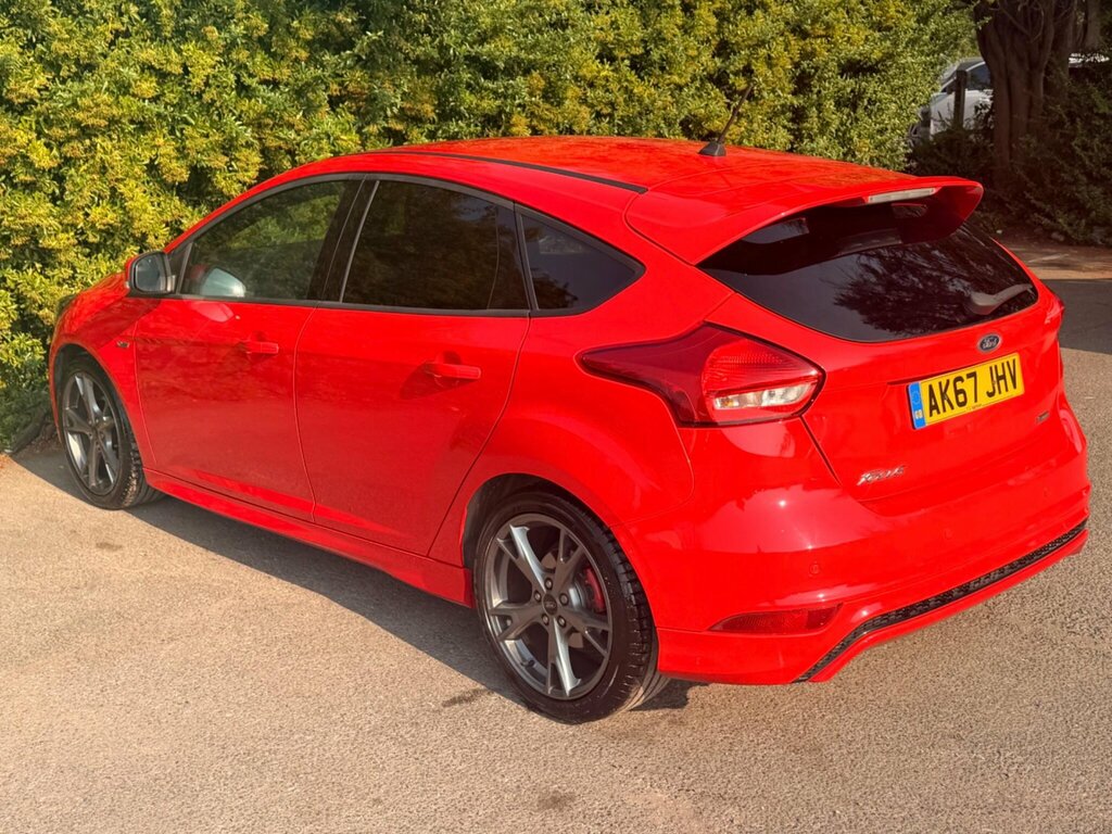 Ford Focus 1.0T Ecoboost St-line X Euro 6 Ss AK67JHV Red #5