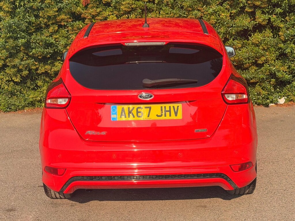 Ford Focus 1.0T Ecoboost St-line X Euro 6 Ss AK67JHV Red #6