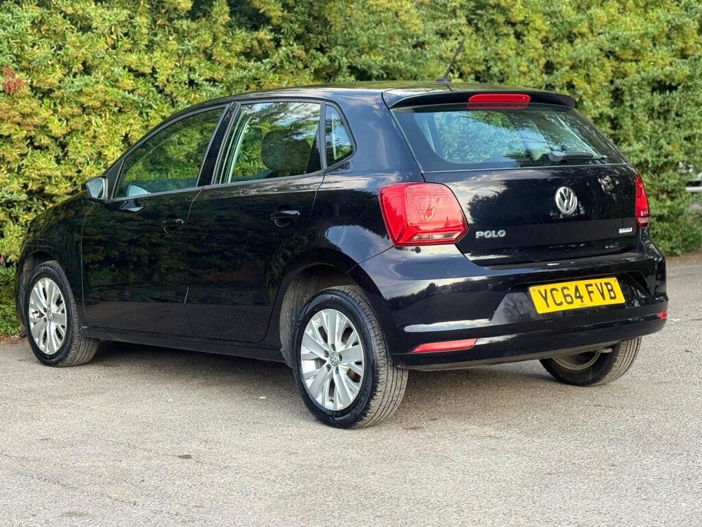 Volkswagen Polo 1.0 Bluemotion Tech Se Euro 6 Ss YC64FVB Black #6
