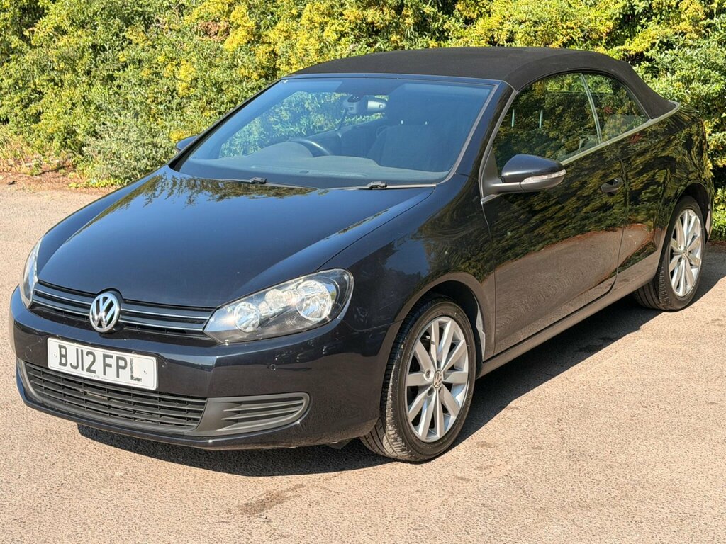 Volkswagen Golf 1.6 Tdi Bluemotion Tech S Cabriolet Euro 5 Ss 2 Black #4