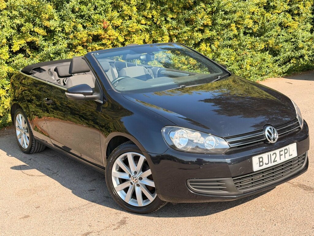 Volkswagen Golf 1.6 Tdi Bluemotion Tech S Cabriolet Euro 5 Ss 2 Black