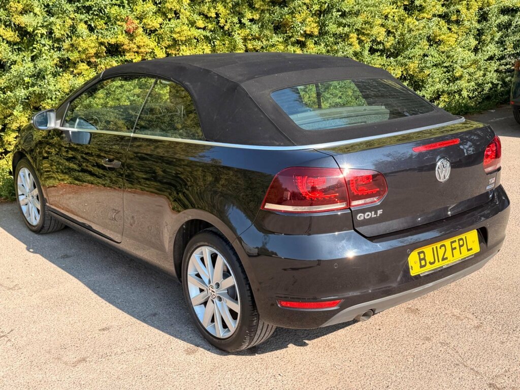 Volkswagen Golf 1.6 Tdi Bluemotion Tech S Cabriolet Euro 5 Ss 2 Black #5