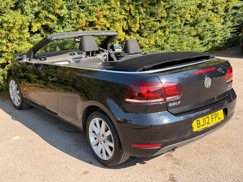Volkswagen Golf 1.6 Tdi Bluemotion Tech S Cabriolet Euro 5 Ss 2 Black #3