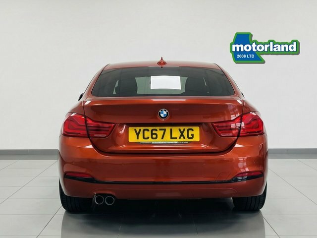 BMW 4 Series Gran Coupe 420D Sport Hatchback YC67LXG Orange #6