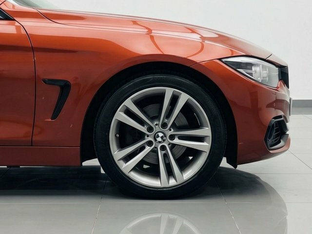BMW 4 Series Gran Coupe 420D Sport Hatchback YC67LXG Orange #2