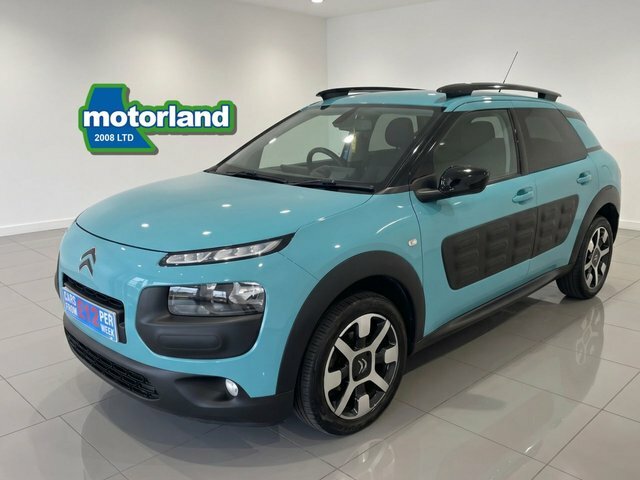 Citroen C4 Cactus Bluehdi Flair Hatchback HN66HGC Blue #3