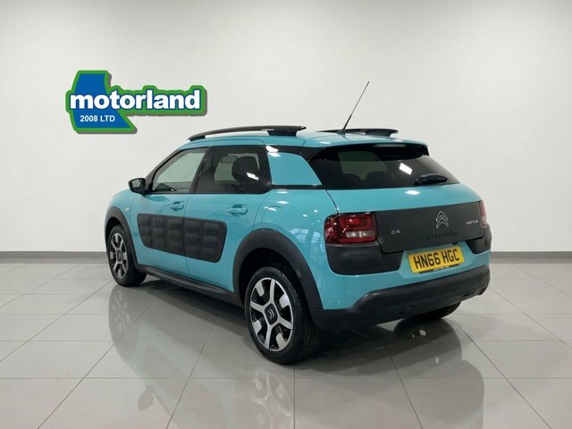 Citroen C4 Cactus Bluehdi Flair Hatchback HN66HGC Blue #4
