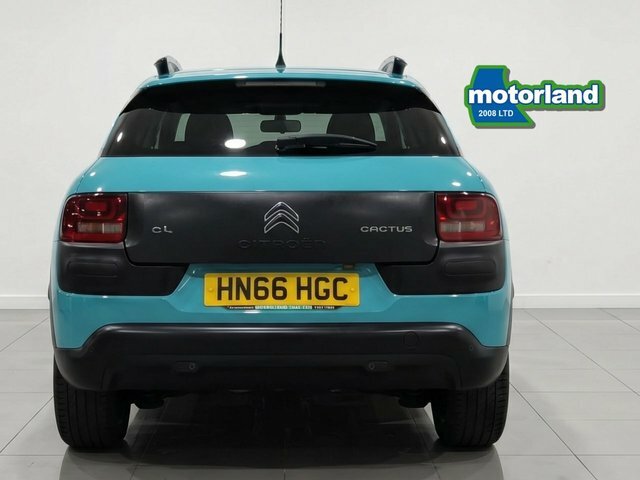 Citroen C4 Cactus Bluehdi Flair Hatchback HN66HGC Blue #5