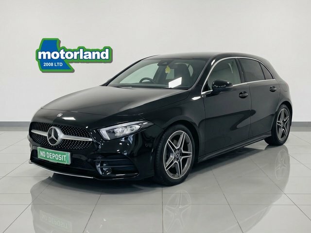 Mercedes-Benz A Class A200 Amg Line Hatchback GU69MUE Black #3