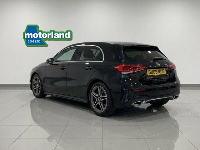 Mercedes-Benz A Class A200 Amg Line Hatchback GU69MUE Black #4