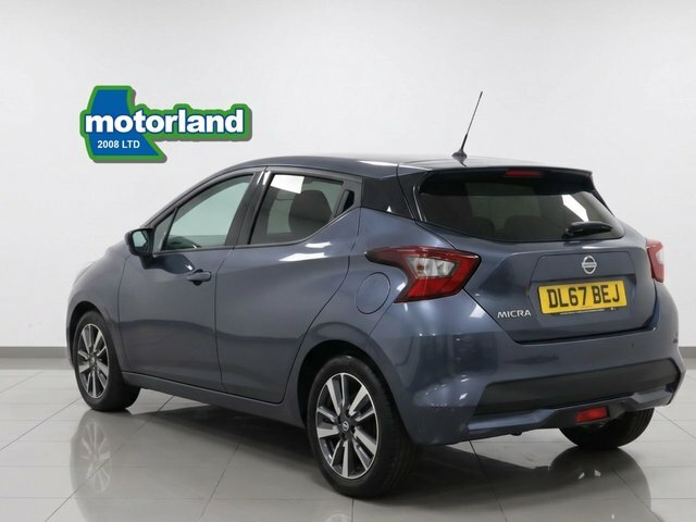 Nissan Micra Ig-t N-connecta Hatchback DL67BEJ Grey #4