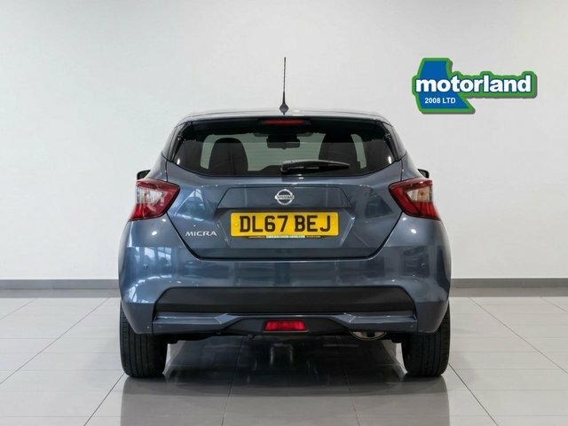 Nissan Micra Ig-t N-connecta Hatchback DL67BEJ Grey #5