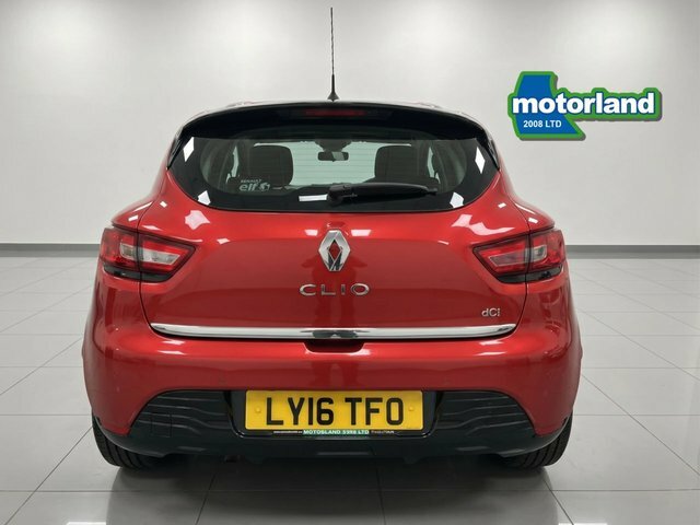 Renault Clio Dci Dynamique S Nav Red #4