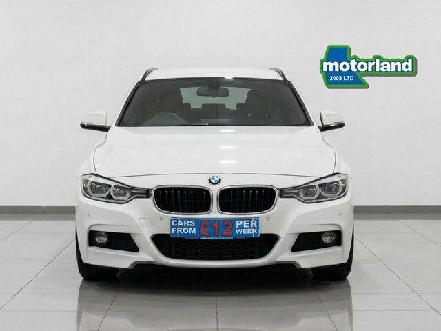 BMW 3 Series 320D M Sport Touring KS68OCL White #2