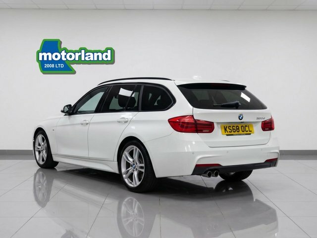 BMW 3 Series 320D M Sport Touring KS68OCL White #4