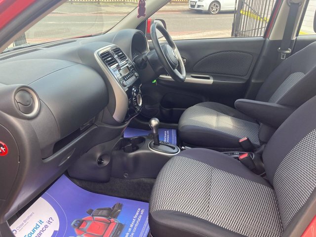 Nissan Micra Acenta Hatchback Red #2