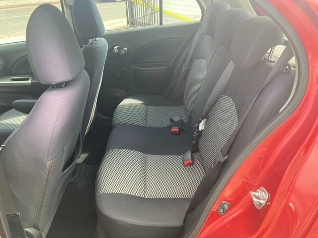 Nissan Micra Acenta Hatchback Red #3
