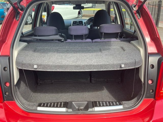 Nissan Micra Acenta Hatchback Red #4