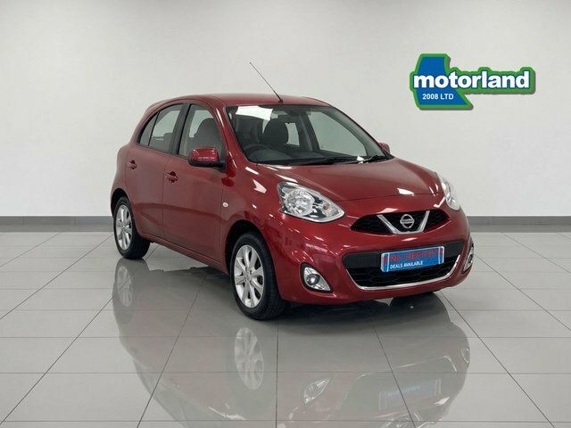 Nissan Micra Acenta Hatchback Red
