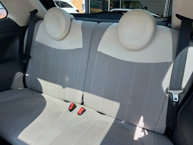 Fiat 500 Lounge Hatchback Blue #2