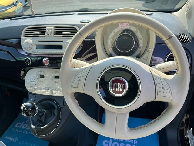 Fiat 500 Lounge Hatchback Blue #5