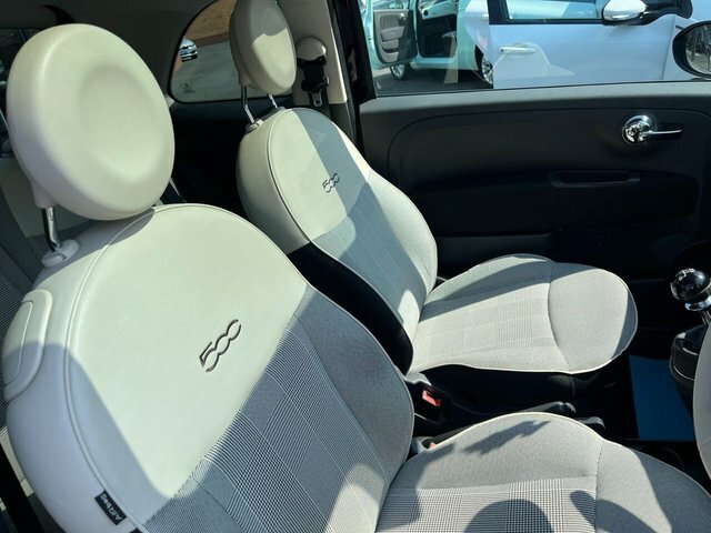 Fiat 500 Lounge Hatchback Blue #4