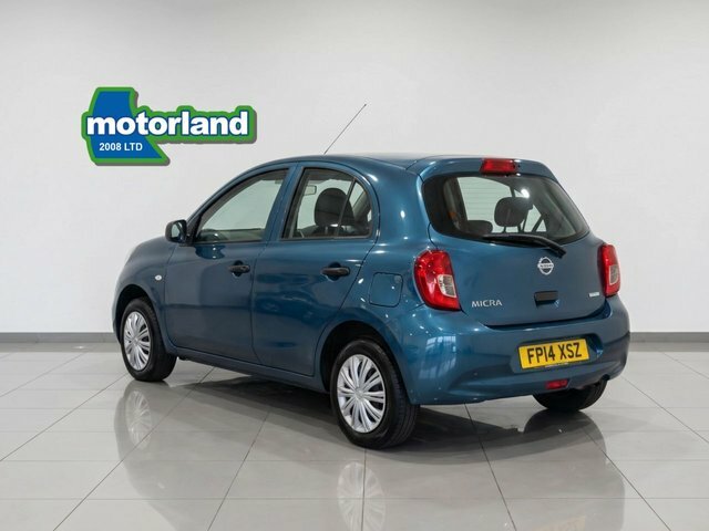 Nissan Micra Visia Hatchback Blue #4