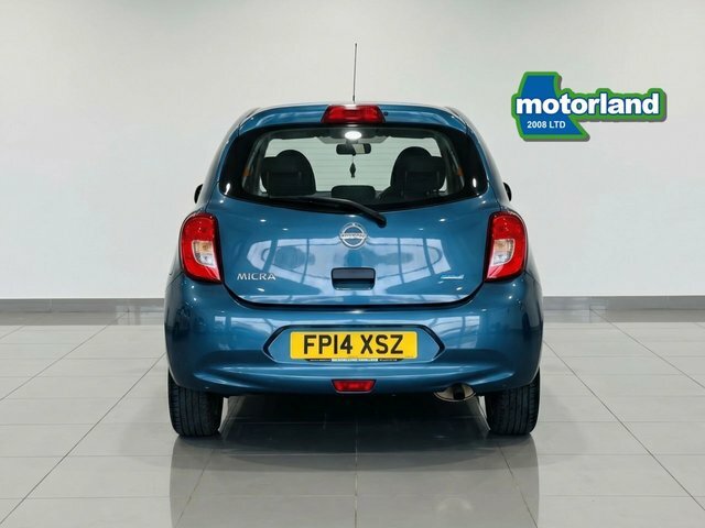 Nissan Micra Visia Hatchback Blue #5