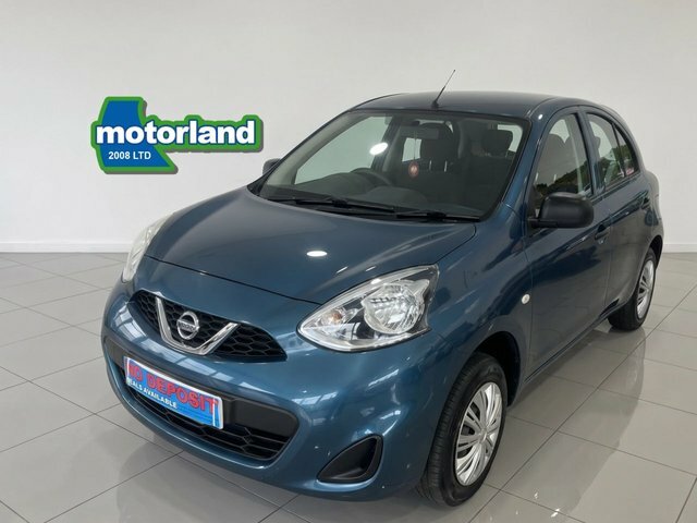 Nissan Micra Visia Hatchback Blue #3
