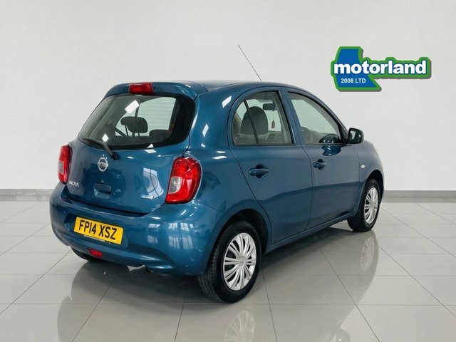 Nissan Micra Visia Hatchback Blue #6