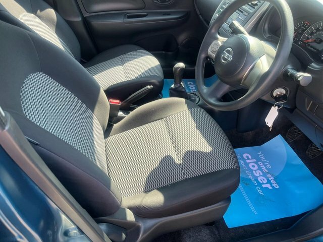 Nissan Micra Visia Hatchback Blue #4