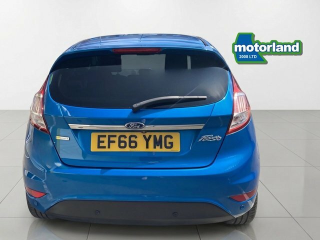 Ford Fiesta Ecoboost Titanium X Hatchback EF66YMG Blue #5