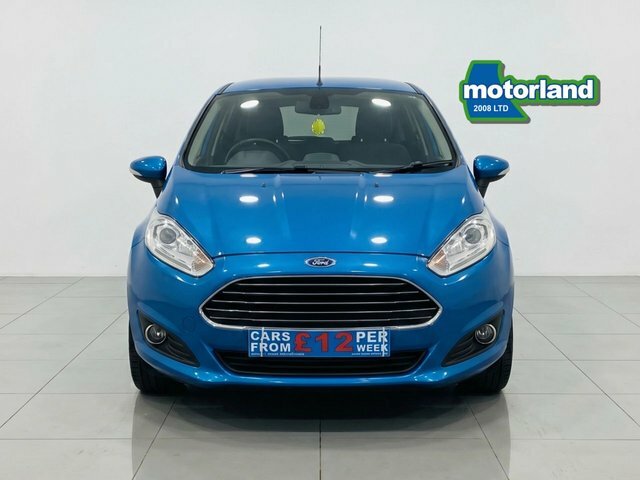 Ford Fiesta Ecoboost Titanium X Hatchback EF66YMG Blue #2