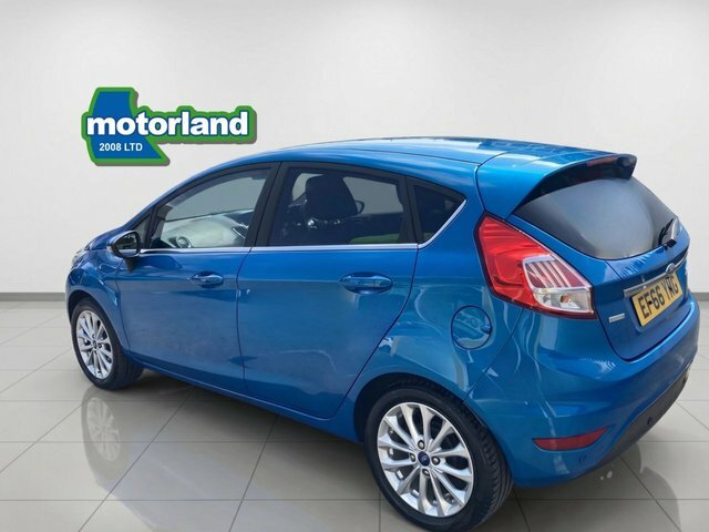 Ford Fiesta Ecoboost Titanium X Hatchback EF66YMG Blue #4