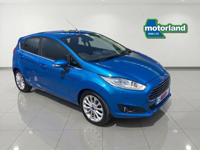 Ford Fiesta Ecoboost Titanium X Hatchback EF66YMG Blue