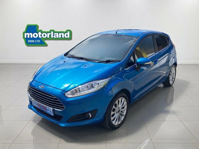 Ford Fiesta Ecoboost Titanium X Hatchback EF66YMG Blue #3