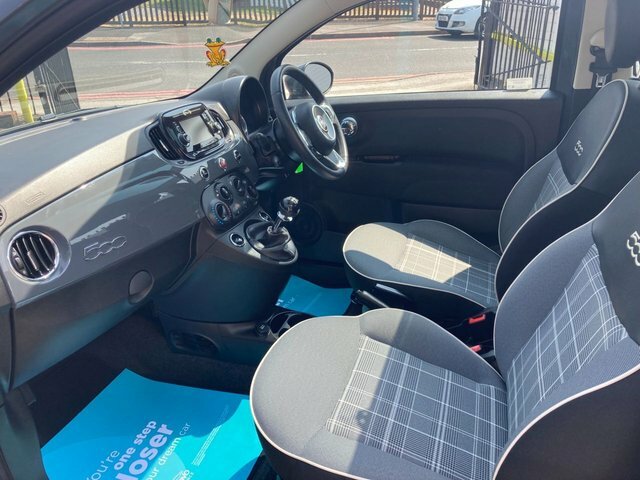 Fiat 500 Lounge Hatchback Grey