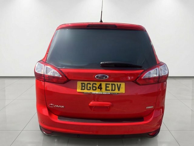 Ford Grand C-Max Ecoboost Zetec Mpv Red #4