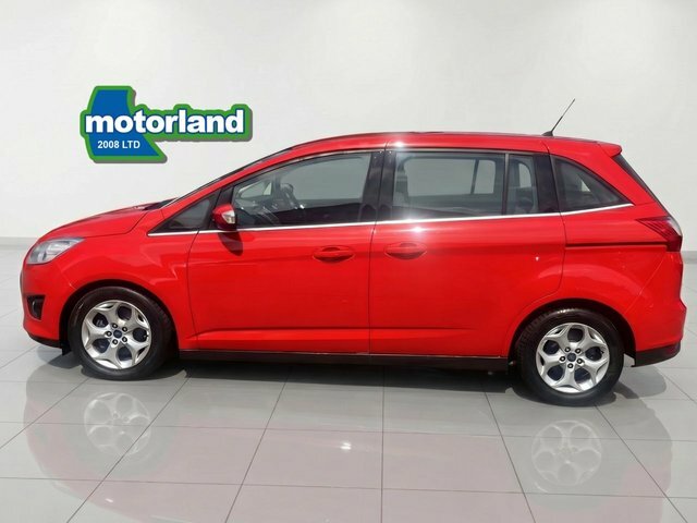 Ford Grand C-Max Ecoboost Zetec Mpv Red #6