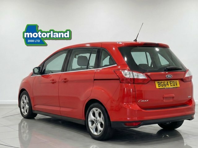 Ford Grand C-Max Ecoboost Zetec Mpv Red #3