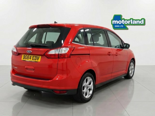 Ford Grand C-Max Ecoboost Zetec Mpv Red #5