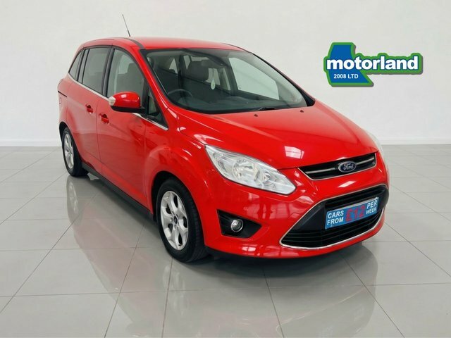 Ford Grand C-Max Ecoboost Zetec Mpv Red