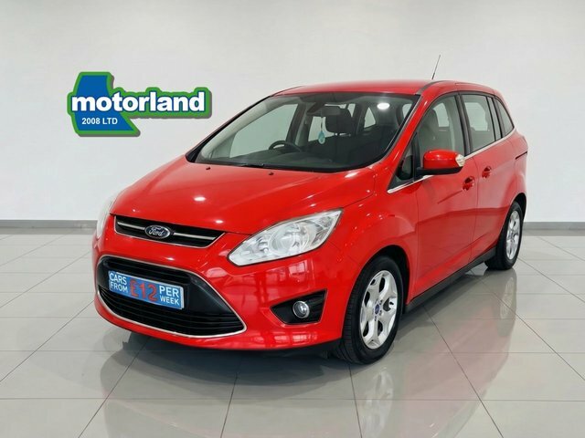 Ford Grand C-Max Ecoboost Zetec Mpv Red #2