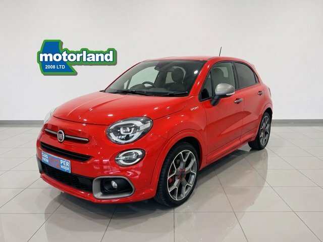 Fiat 500X Firefly Turbo Sport Suv Red #3