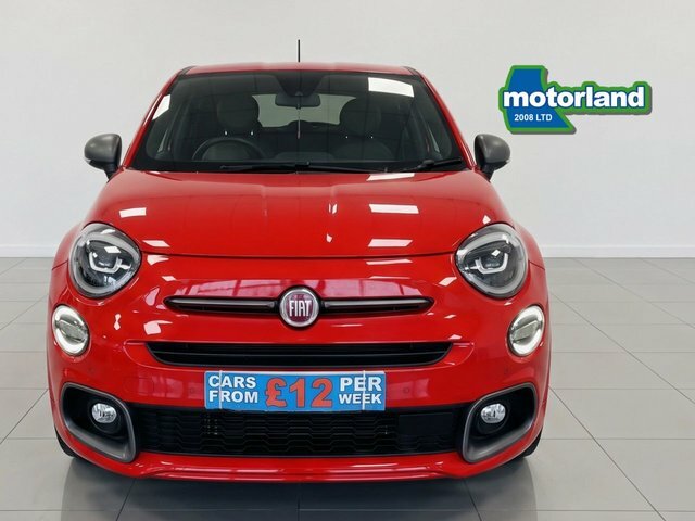Fiat 500X Firefly Turbo Sport Suv Red #2