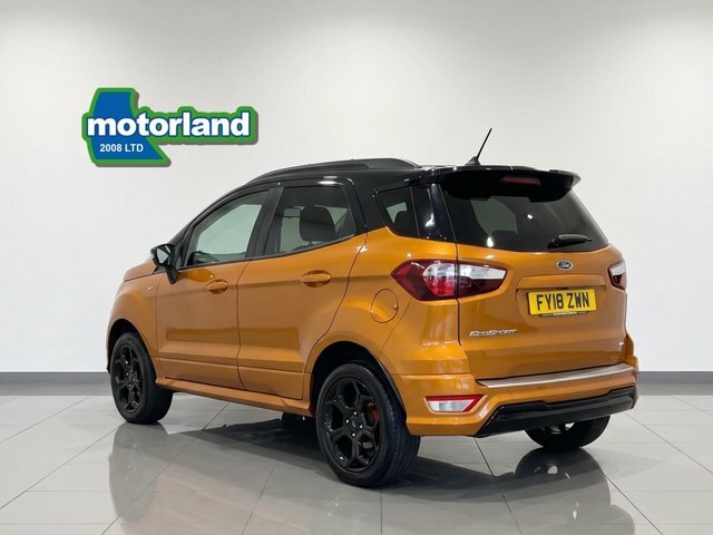 Ford Ecosport Ecoboost St-line Suv Orange #3