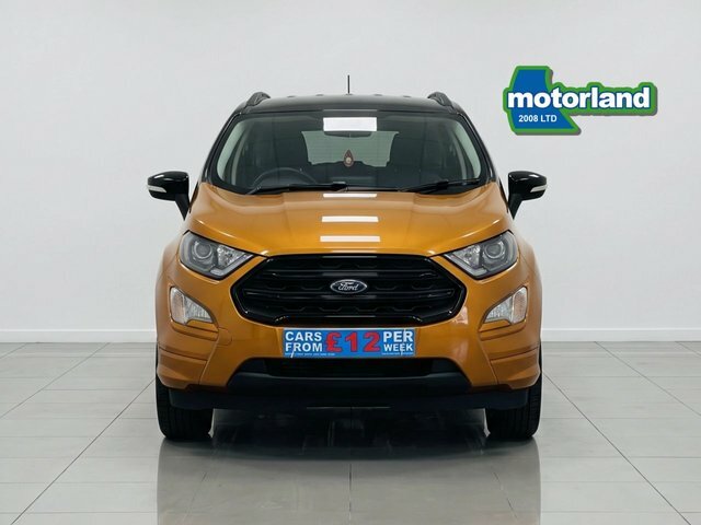 Ford Ecosport Ecoboost St-line Suv Orange #2