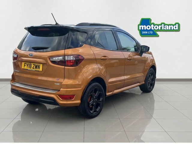 Ford Ecosport Ecoboost St-line Suv Orange #4